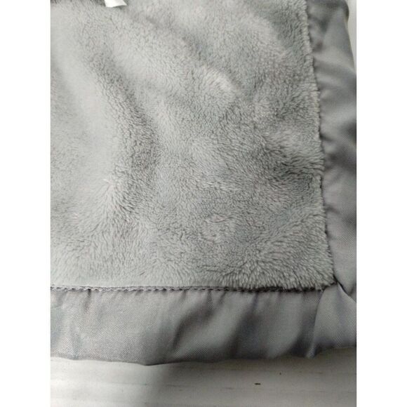 Carters Baby Lovey Gray Plush Elephant Holding Security Blanket Satin EUC - Picture 6 of 10